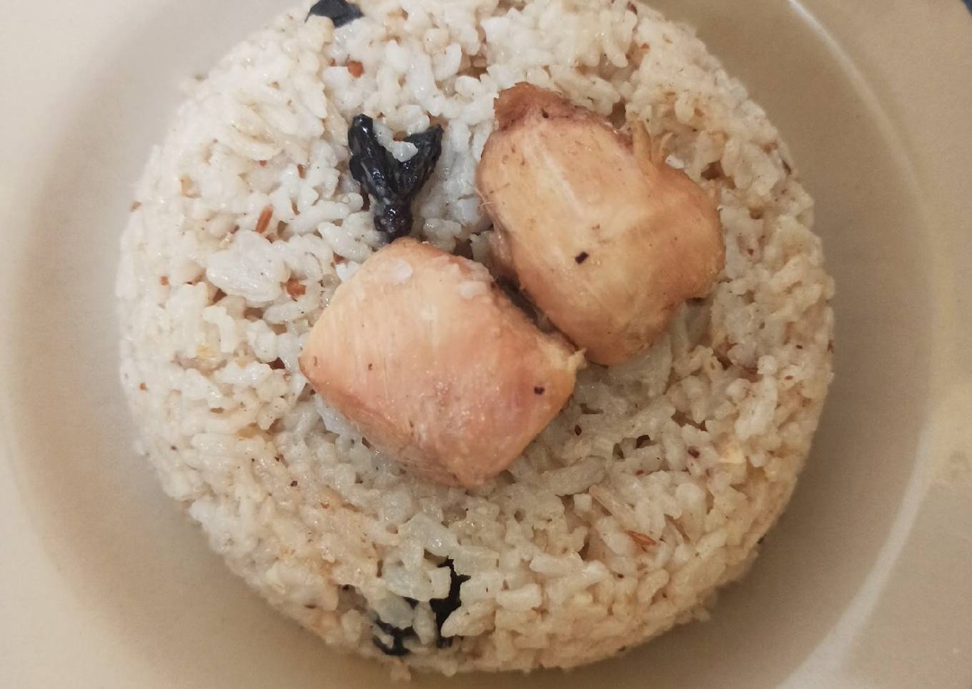 Kebuli Rice with Chicken