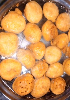 A picture of Moung daal pakorey.