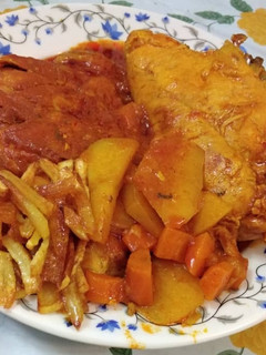 عکسی از دستور مرغ خوشمزه😋