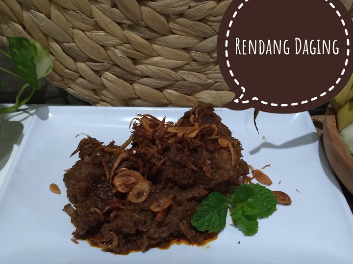 Cara Membuat 213. Rendang Daging Sapi Enak