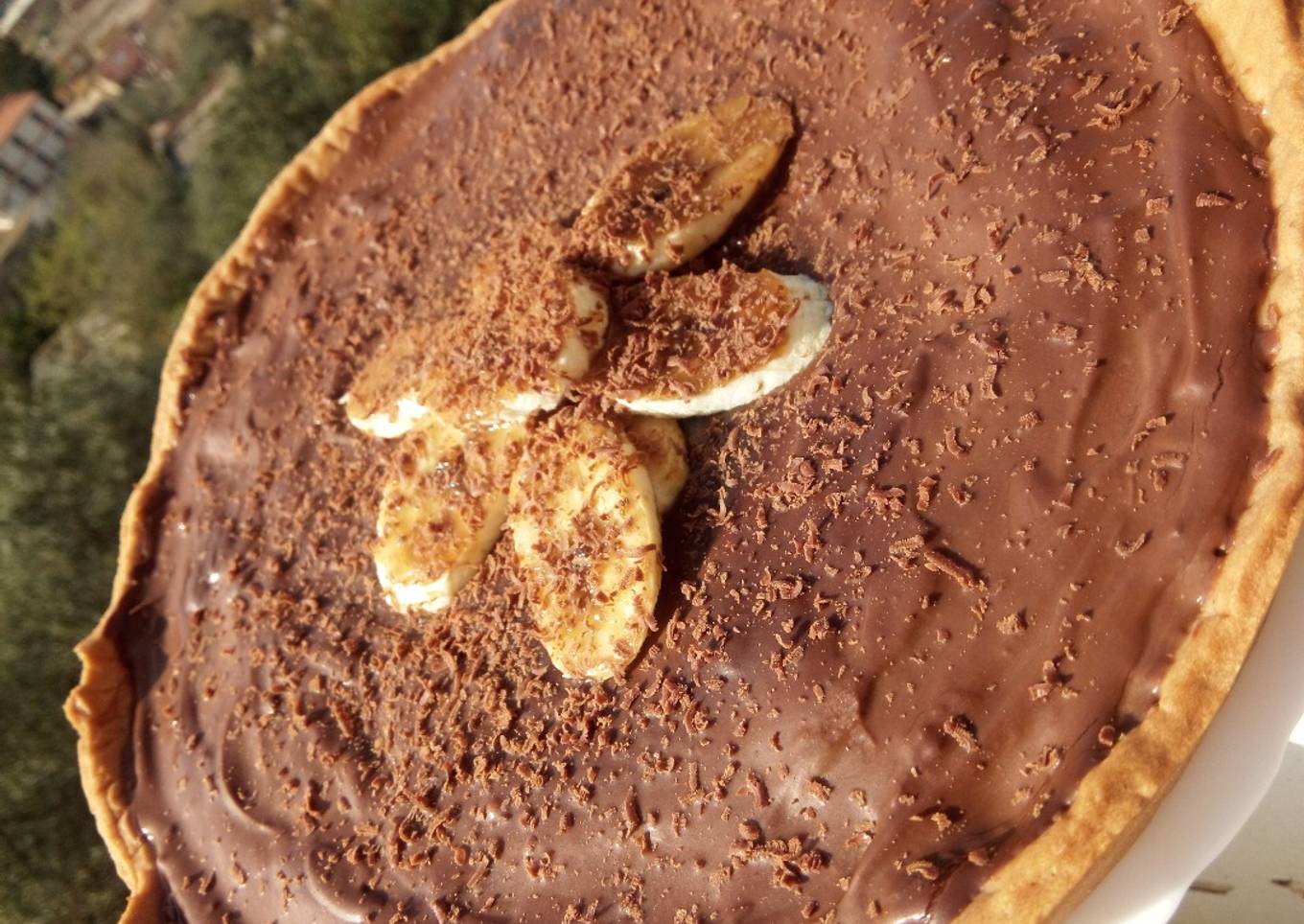Tarte-Dessert au Chocolat Banane