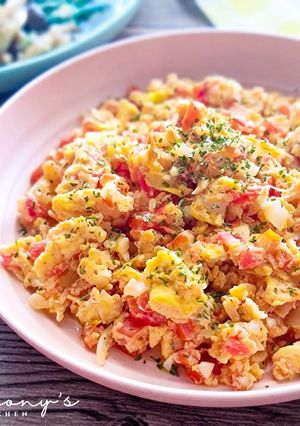 Foto resep Orak-Arik Telur Tomat