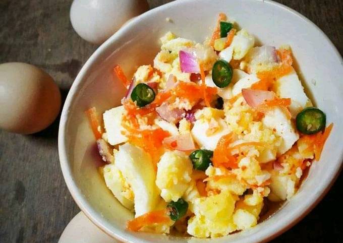 Boiled egg Salad