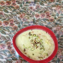 Apple kheer A picture of Apple kheer.