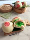 Bakpao No Mixer Isi Unti Pandan