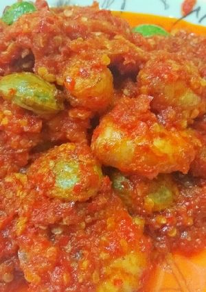 Foto resep Sambal udang Pete