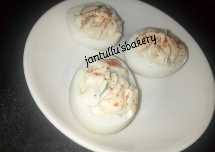 Recipe of Any-night-of-the-week Deviled Egg | Easy Recipe For Kids