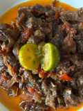 Balado Dendeng Sapi Ketumbar Kering