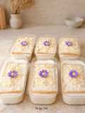Setup roti tawar saus keju