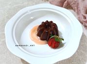 Gambar fla pudding buah