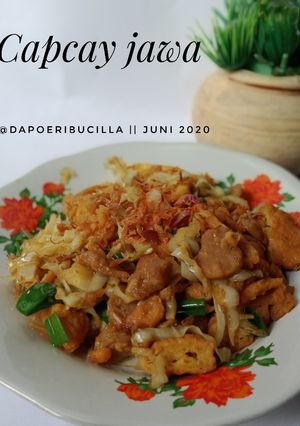 Foto resep 24.Capcay Jawa