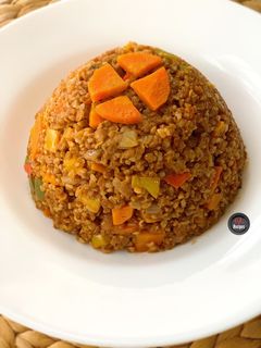 صورة لوصفة برغل بالخضار
