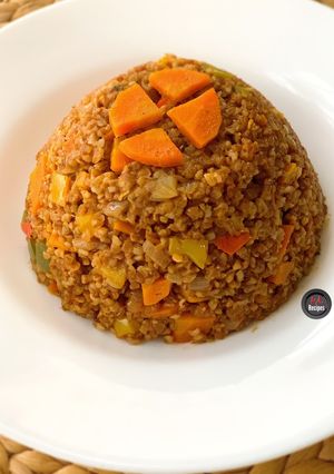 صورة لوصفة برغل بالخضار
