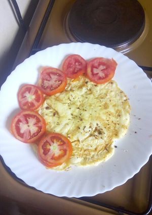 A picture of Chibundiro fried eggs# authors Marathon #.