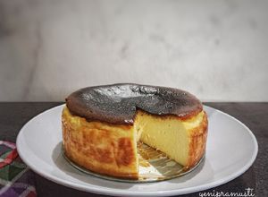 Foto resep Basque Burnt Cheesecake