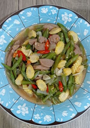 Foto resep Tumis buncis mix putren