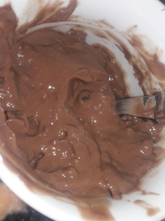 Una foto de Mousse de chocolate fácil