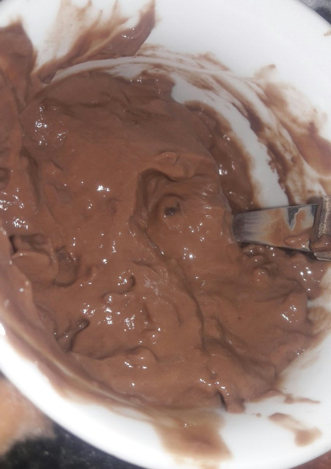 Una foto de Mousse de chocolate fácil