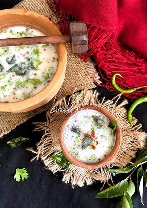 A picture of Neer Mor (Spiced Buttermilk - South Indian style).