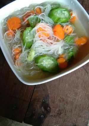 Foto resep Sup oyong wortel
