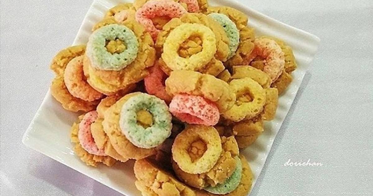 Resep Fruity Loops Cookies oleh Doriehan Cookpad