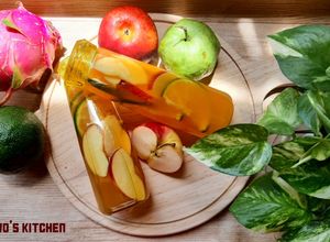 Hình của món Trà cam trái cây.