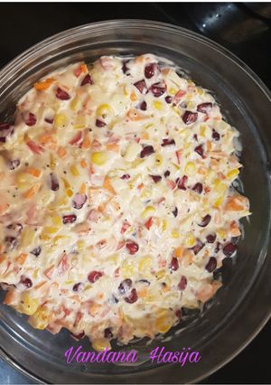 A picture of Veg Russian  Salad.