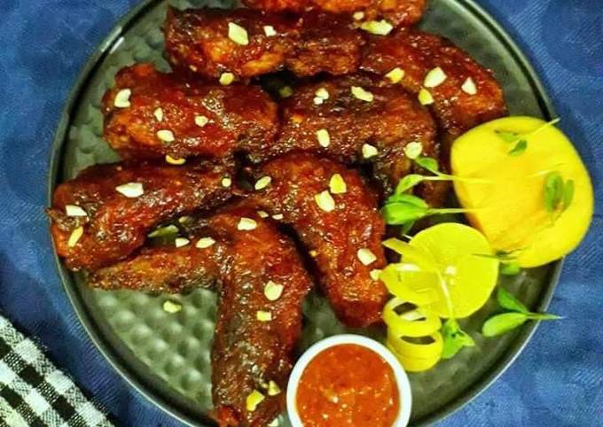 Spicy Mango Chicken Wings