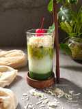 Alpukat Kocok Matcha Keju (1256)
