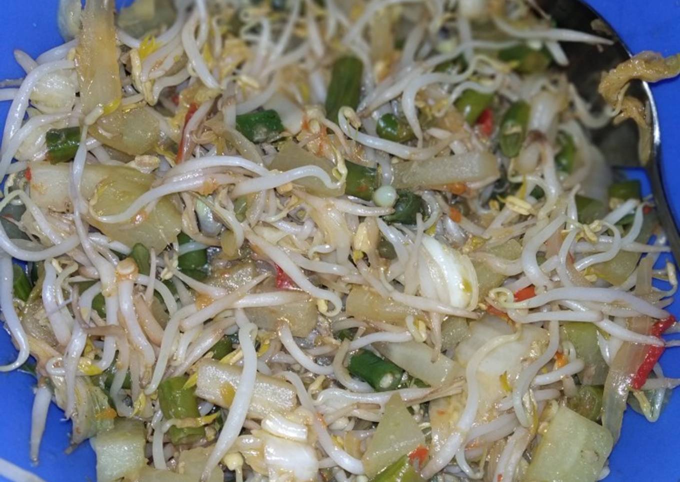 Oseng pedas sayur campur by dapur eNJi