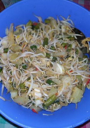 Foto resep Oseng pedas sayur campur by dapur eNJi