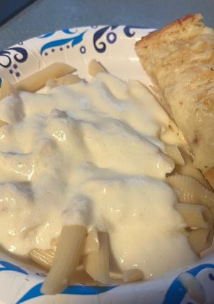 A picture of Homemade “Olive Garden” Alfredo sauce.
