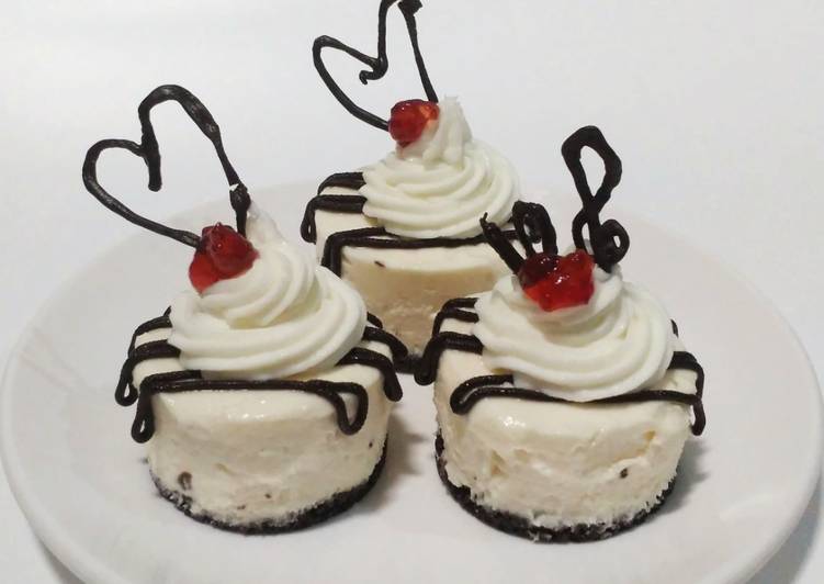 Resep Terbaik Mini Cheesecake No Bake 🧀 Enak Sempurna