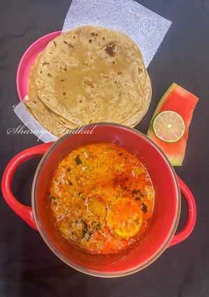 A picture of Melon Mania with Chapati.