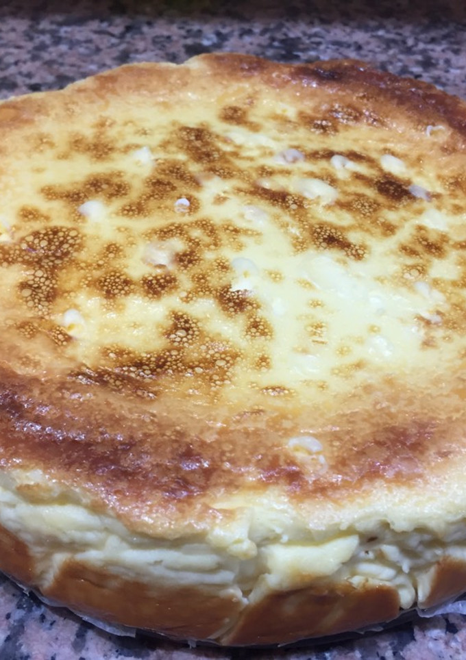 Una foto de Tarta de queso al horno