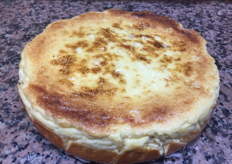 Tarta de queso al horno