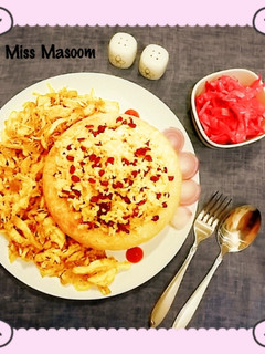 عکسی از دستور زرشک پلو با مرغ ریش ریش