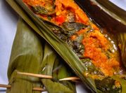 Gambar pepes ikan pindang kukus