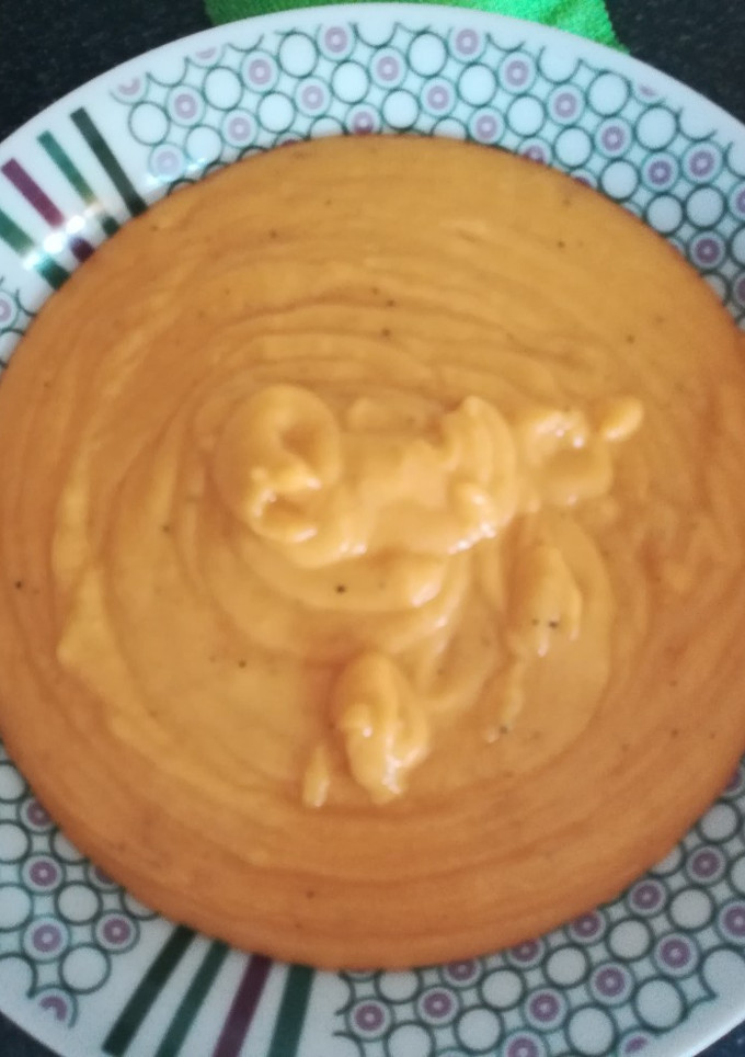 Una foto de Crema de verduras