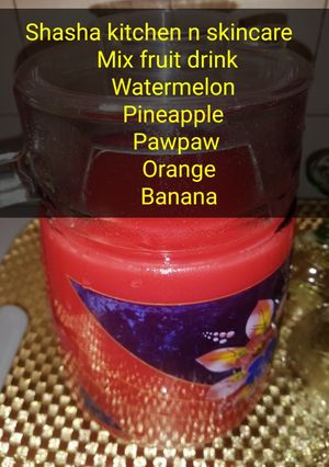 A picture of Mix fruit drink.
