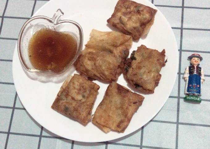 Martabak telor saus cuko