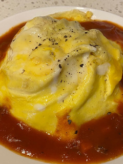 A picture of Tornado Omelet Rice.