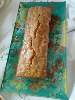 Una foto de Budín de zanahoria y ralladura naranja