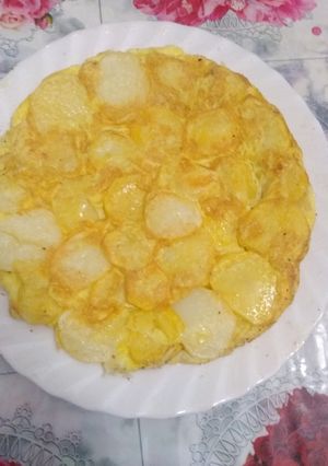 صورة لوصفة فريت أوملات محشوة بالجبن روووعة