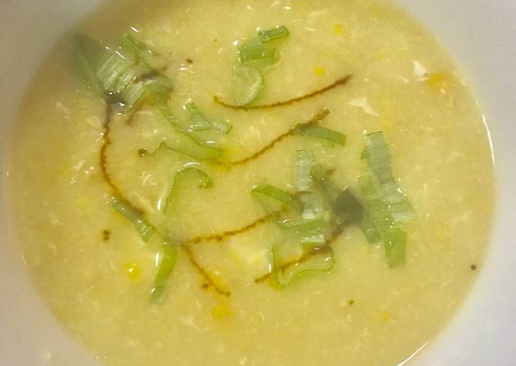 شوربة الذرة السريعة