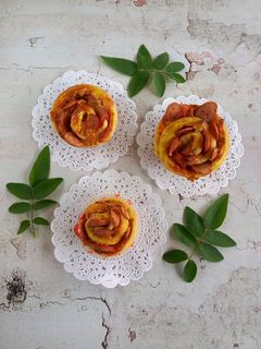 Foto resep Pizza Roses (Pizza Mawar)