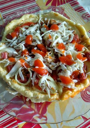 Foto resep Pizza Masak Teflon