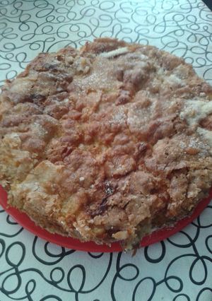 Una foto de Torta de manzana deliciosa