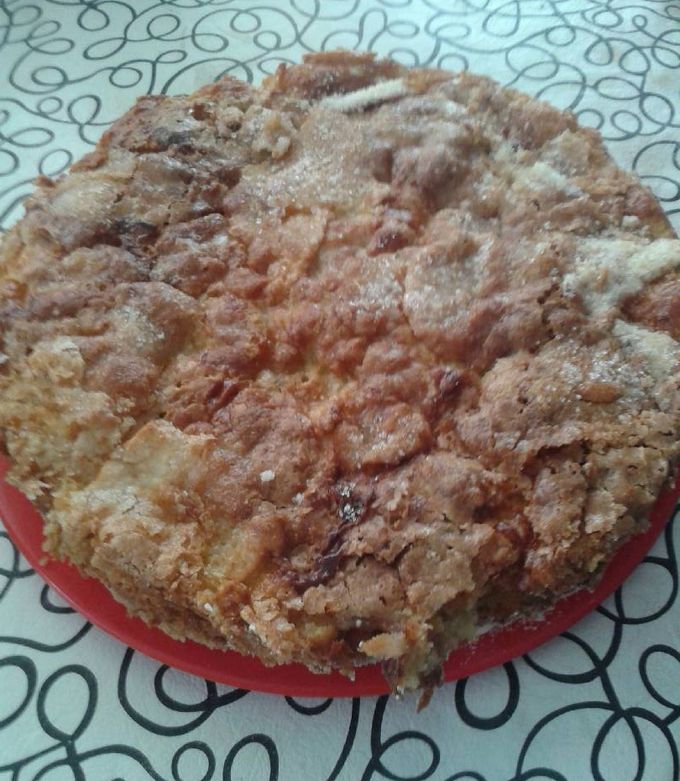 Una foto de Torta de manzana deliciosa