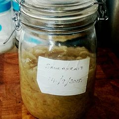 A picture of Tex's Small Batch Sauerkraut.